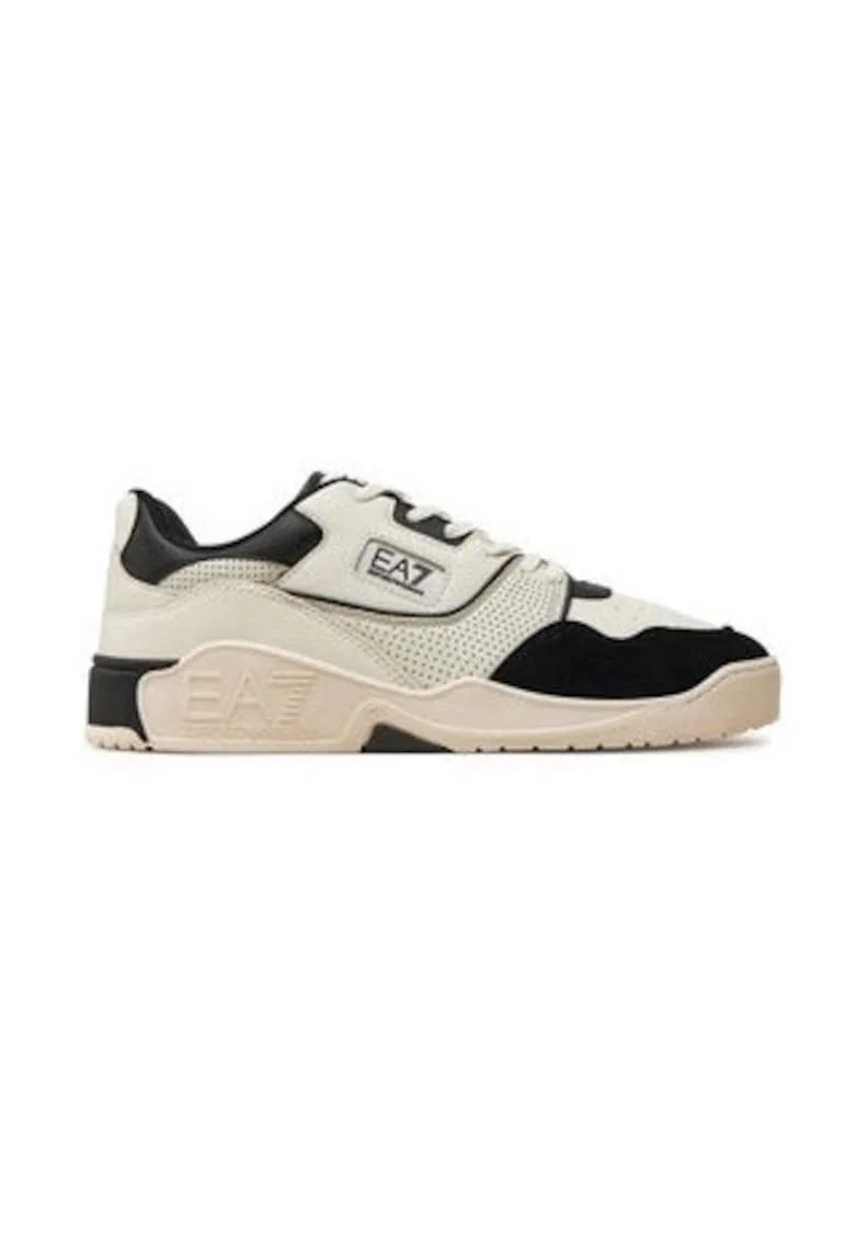 Pantofi sport barbati Emporio Armani  304466533, Piele naturala, Alb, Alb
