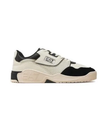 Pantofi sport barbati Emporio Armani  304466533, Piele naturala, Alb, Alb