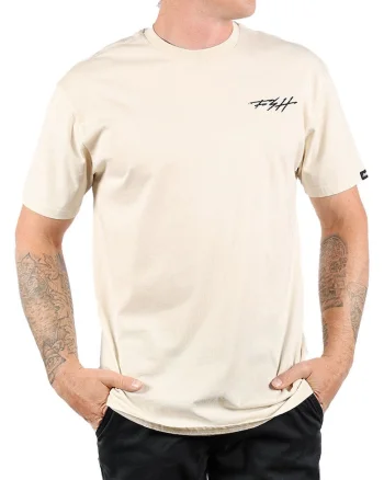 Tricou casual din bumbac, Bej