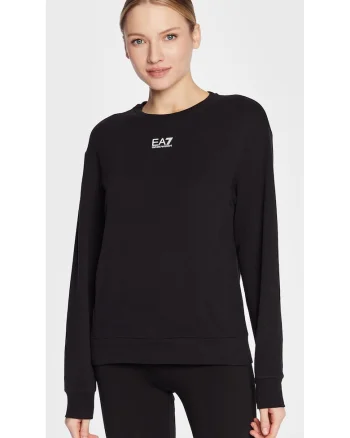 Bluza dama,  Emporio Armani, Bumbac, 302475919, Negru