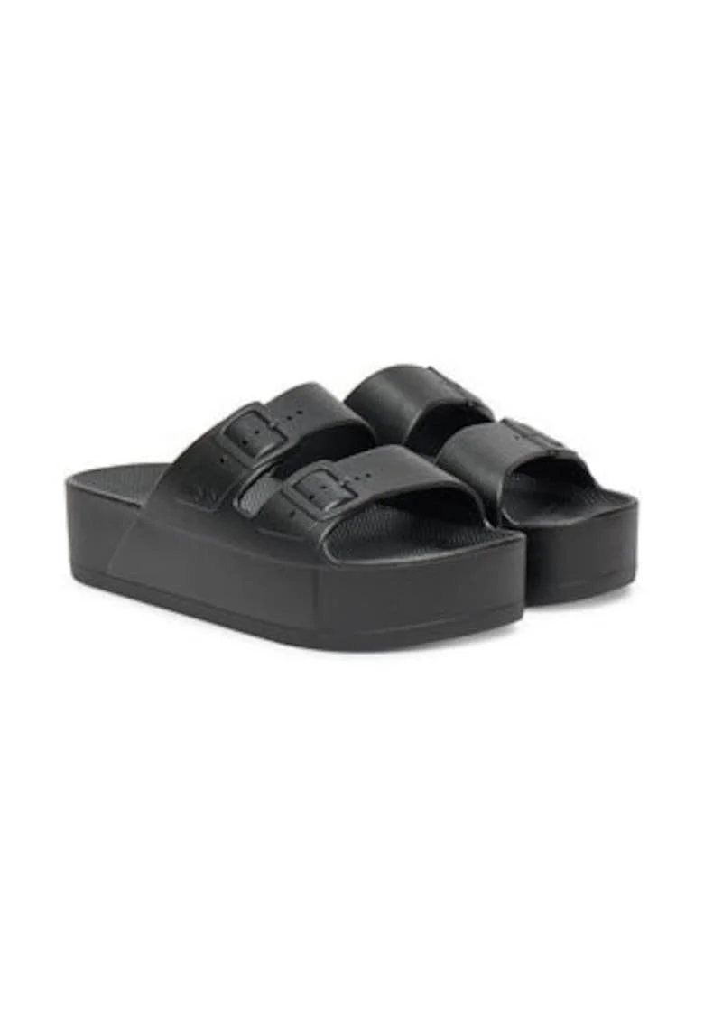 Papuci dama,  negru, Negru