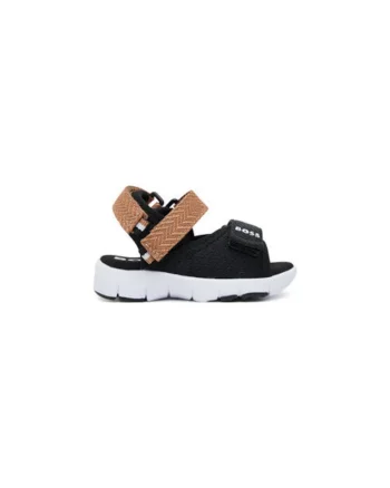 Sandale copii  textil, Negru