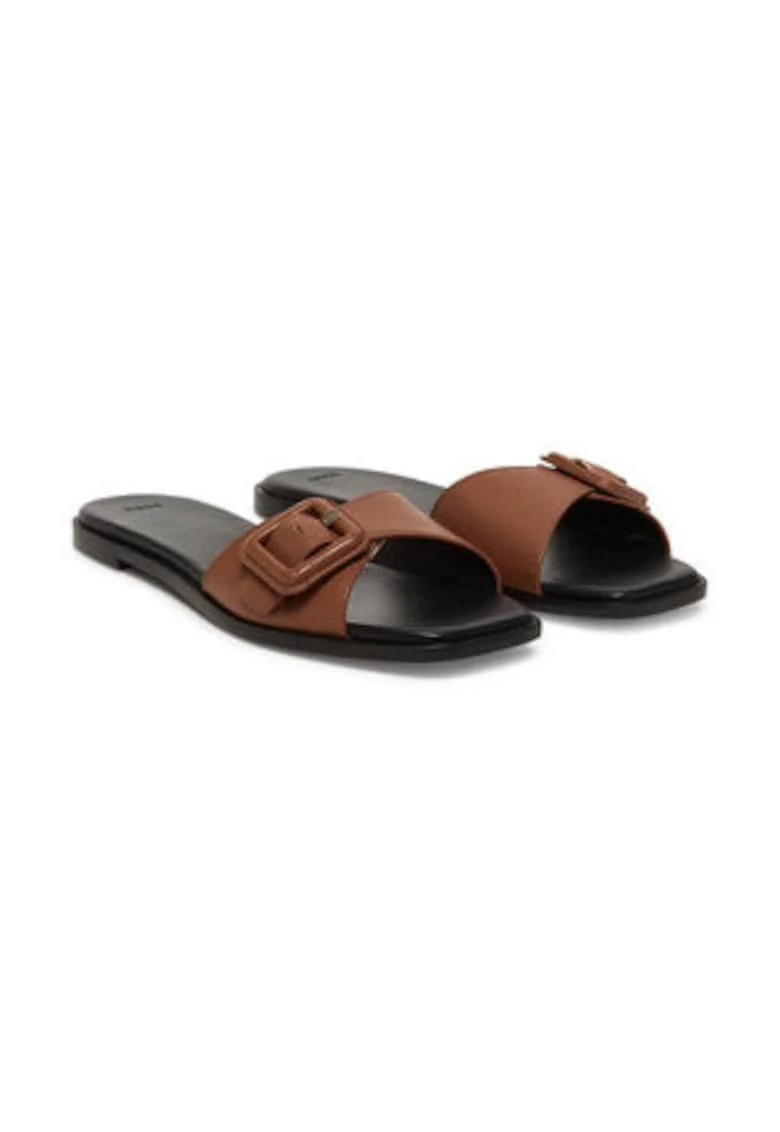 Papuci dama,  piele naturala, Maro