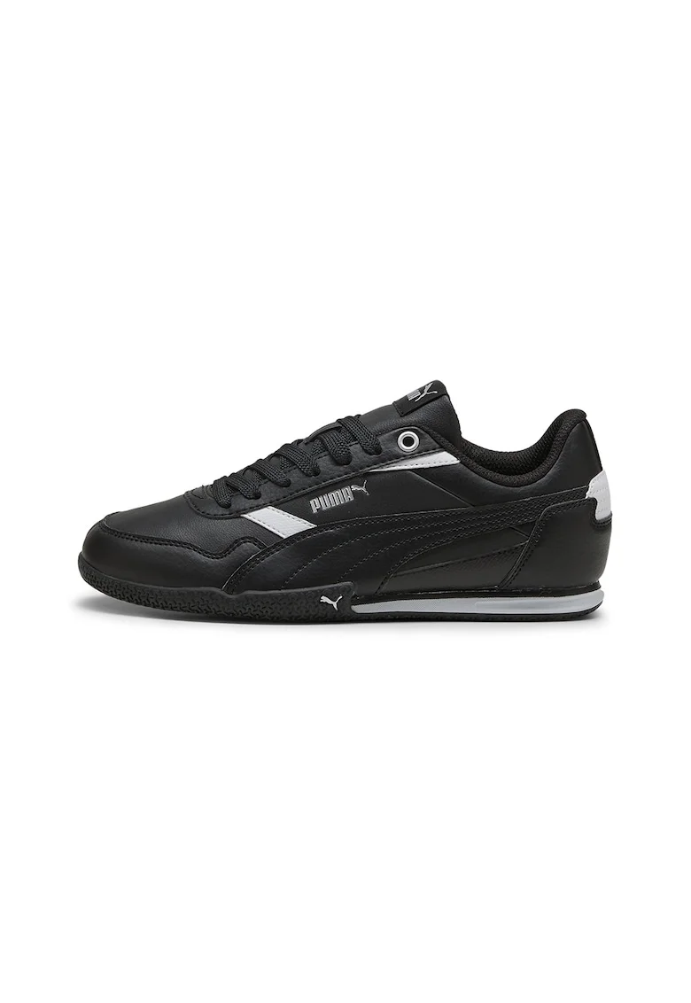 Pantofi sport Bella Donna din piele ecologica, Alb/Negru