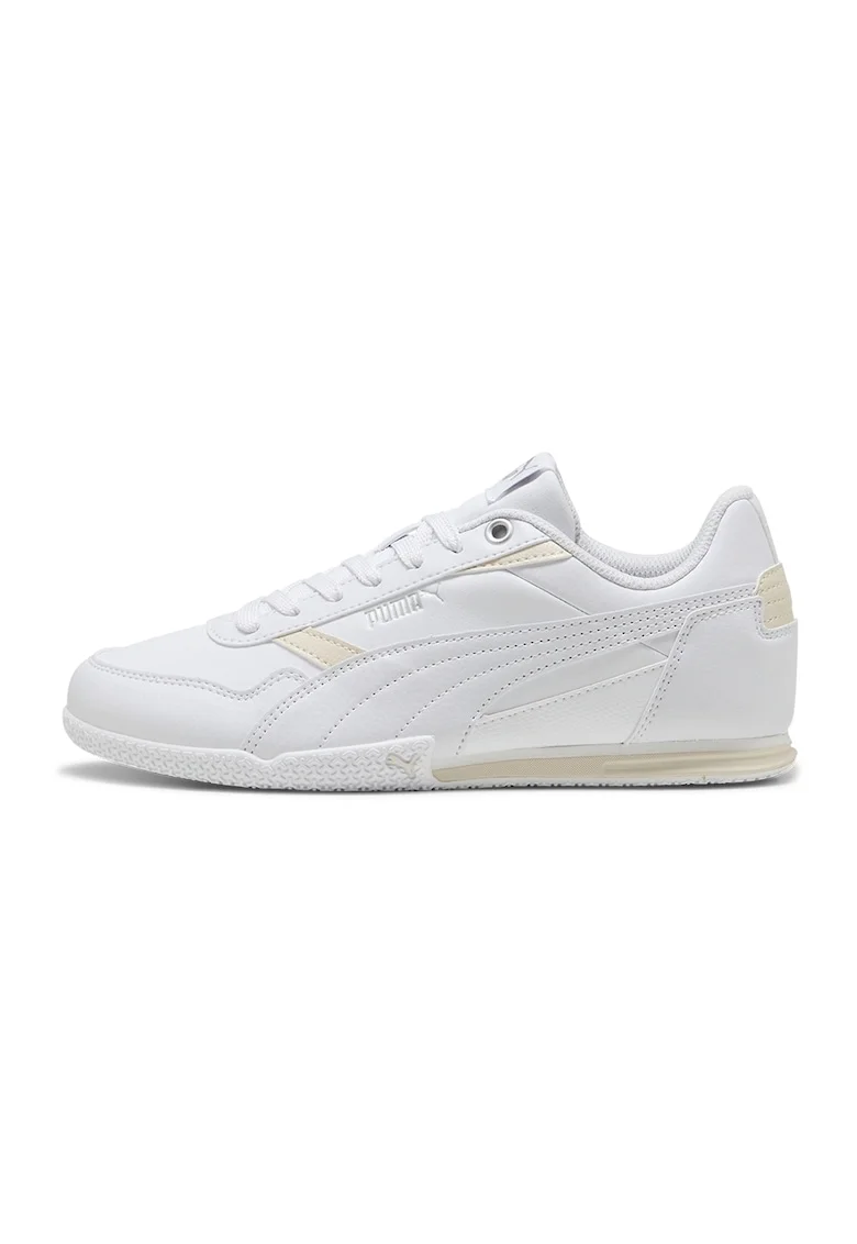 Pantofi sport Bella Donna din piele ecologica, Alb/Crem