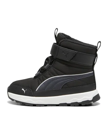 Ghete de iarna cu velcro Evolve AC+, Alb/Negru/Gri