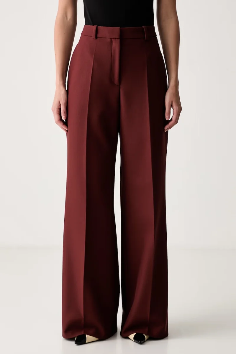 HUGO pantaloni wide leg pentru femei Hasmina