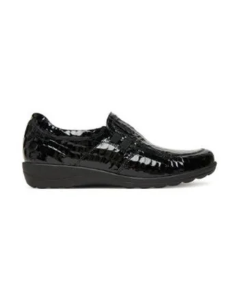 Pantofi dama,  305257505, piele naturala, negru