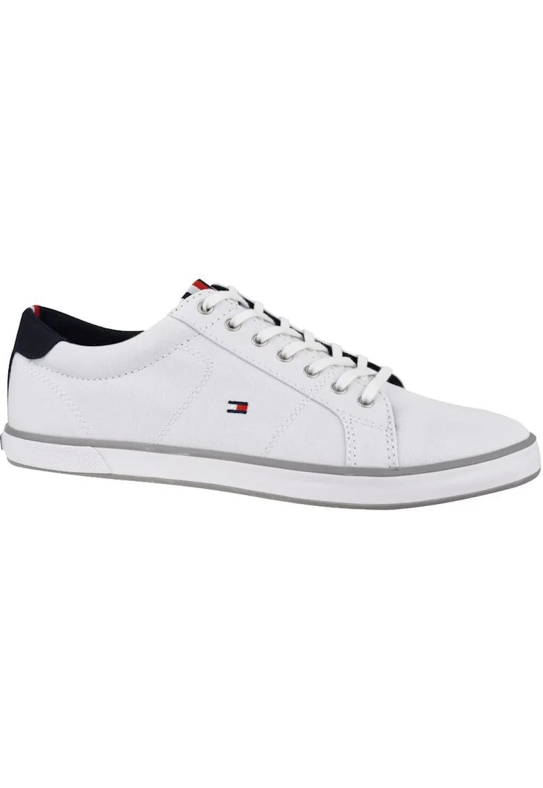 Tenisi,  Canvas Lace Up, Alb, Alb