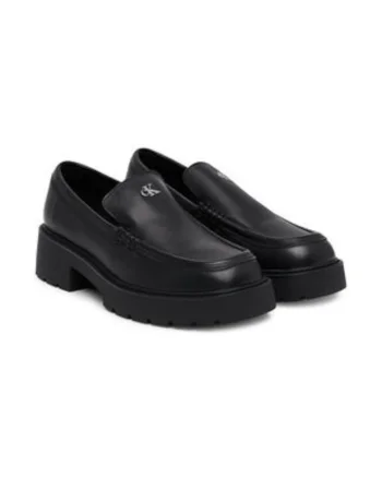 Pantofi loafer din piele cu logo