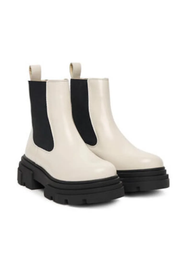 Ghete Chelsea pentru femei,  305551443, piele naturala,