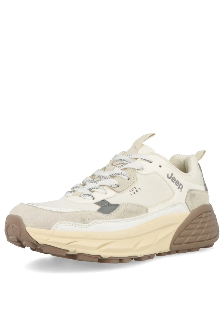 Sneakers dama JL52521A, Alb