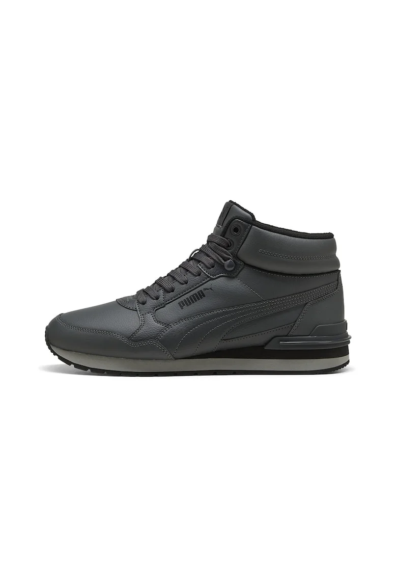 Ghete mid-cut ST Runner v4, Gri inchis