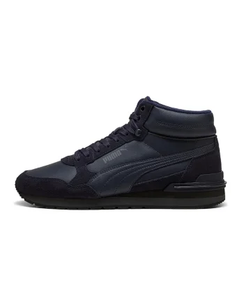 Ghete din piele ST Runner v4, Albastru ultramarin/Bleumarin