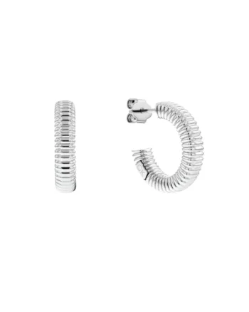 Cercei  Woman’s Collection Hoop 35000031, Argintiu