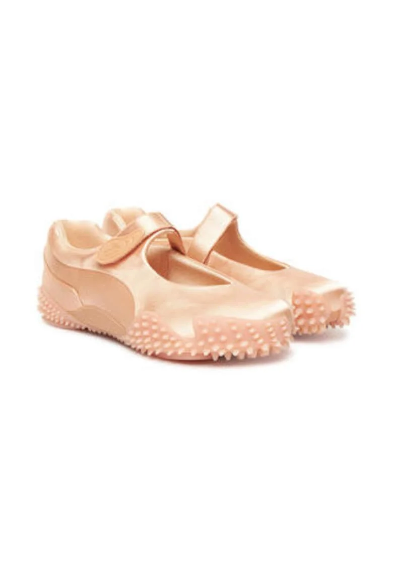 Pantofi de dama,  304868337, material textil, roz