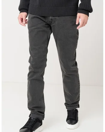 Blugi slim fit, Gri antracit