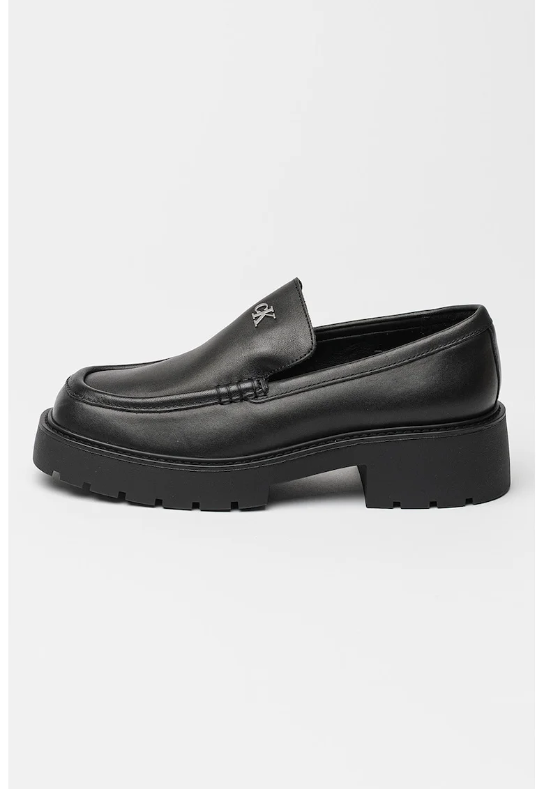 Pantofi loafer din piele cu logo