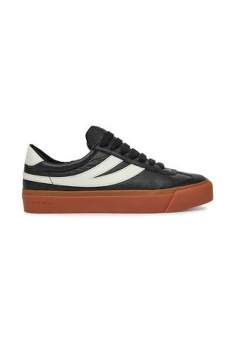Tenisi dama 305448798,  Piele naturala, Negru