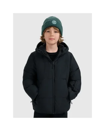 Geaca baieti JRAW25TTJAM1041-20, 4F, Poliester, Negru,