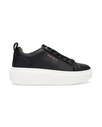 Tenisi dama 305503442,  Piele naturala, Negru