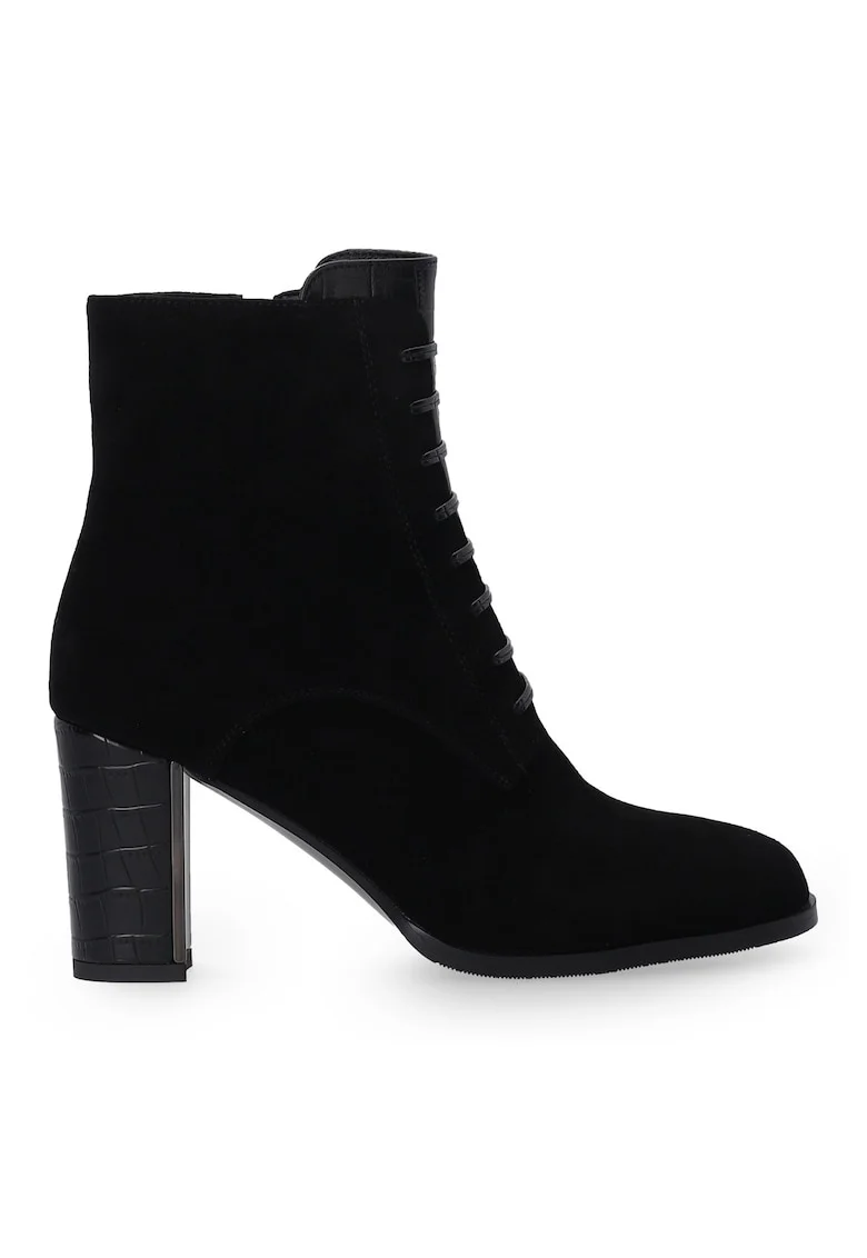 Botine din piele intoarsa