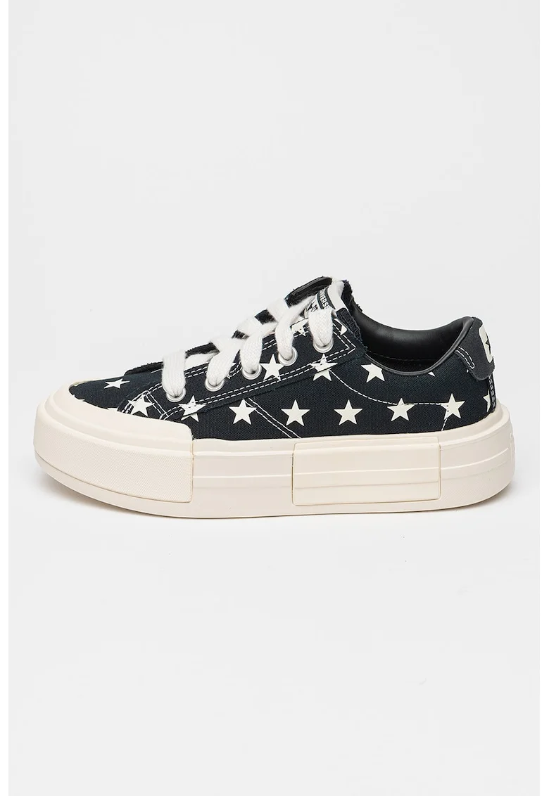 Tenisi low-cut unisex Chuck Taylor All Star Cruise, Alb/Negru