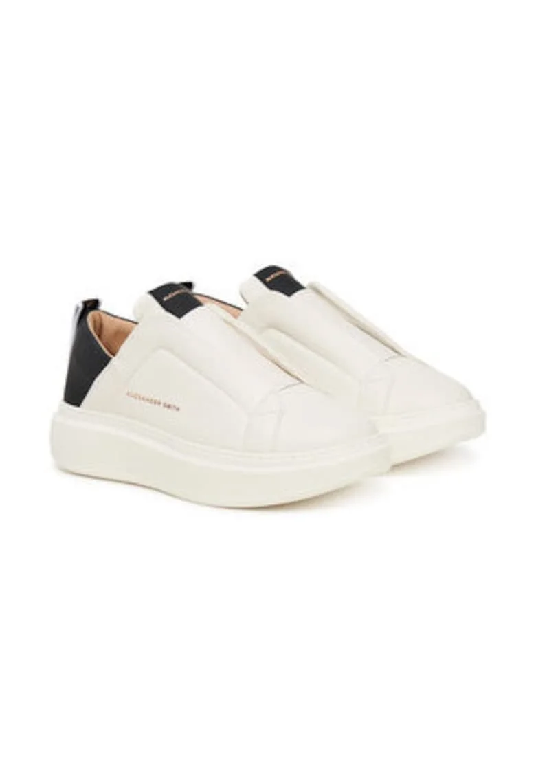 Tenisi dama 305503787,  Piele naturala, Alb