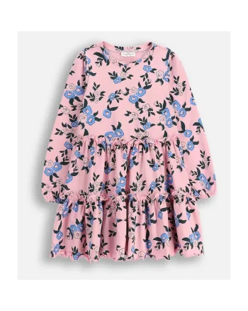 Rochie evazata cu imprimeu,