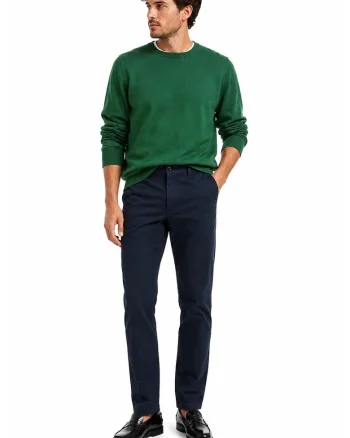 Pantaloni barbati  chino Denton MW0MW37717, Bleumarin