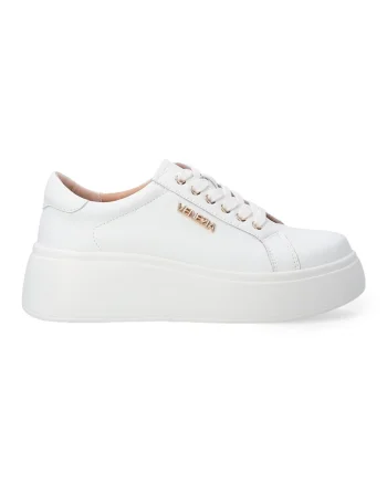 Pantofi sport din piele cu flatform