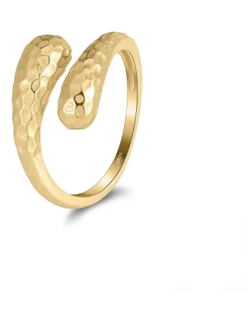 Inel Marrakesh din Argint 925 Placat cu Aur 14K