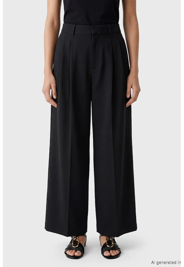 Pantaloni lungi drepti, Negru