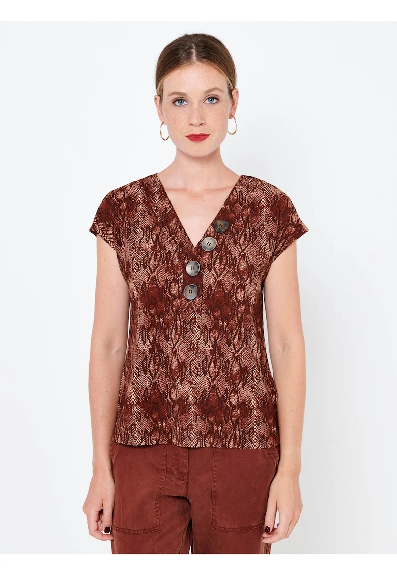 Bluza cu imprimeu sarpe