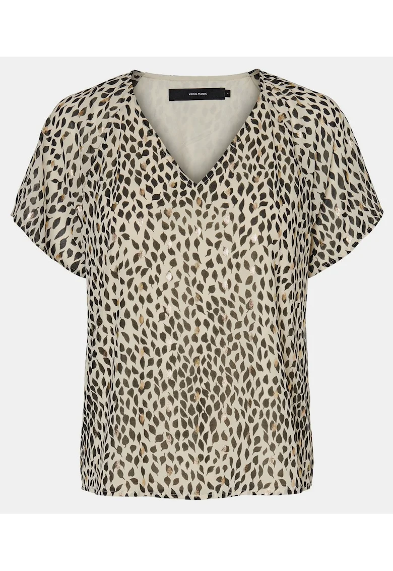 Bluza cu model si decolteu in V