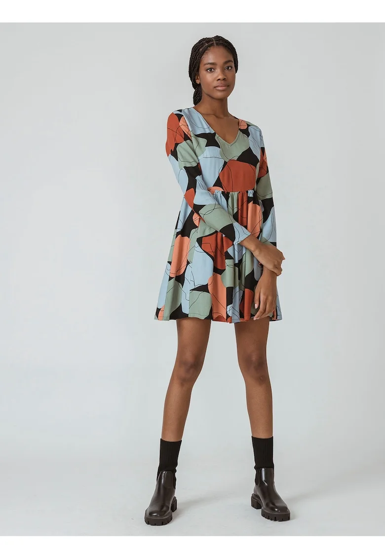 Rochie cu maneci lungi
