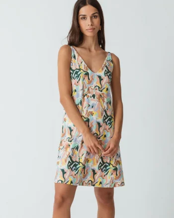 Rochie scurta cu model