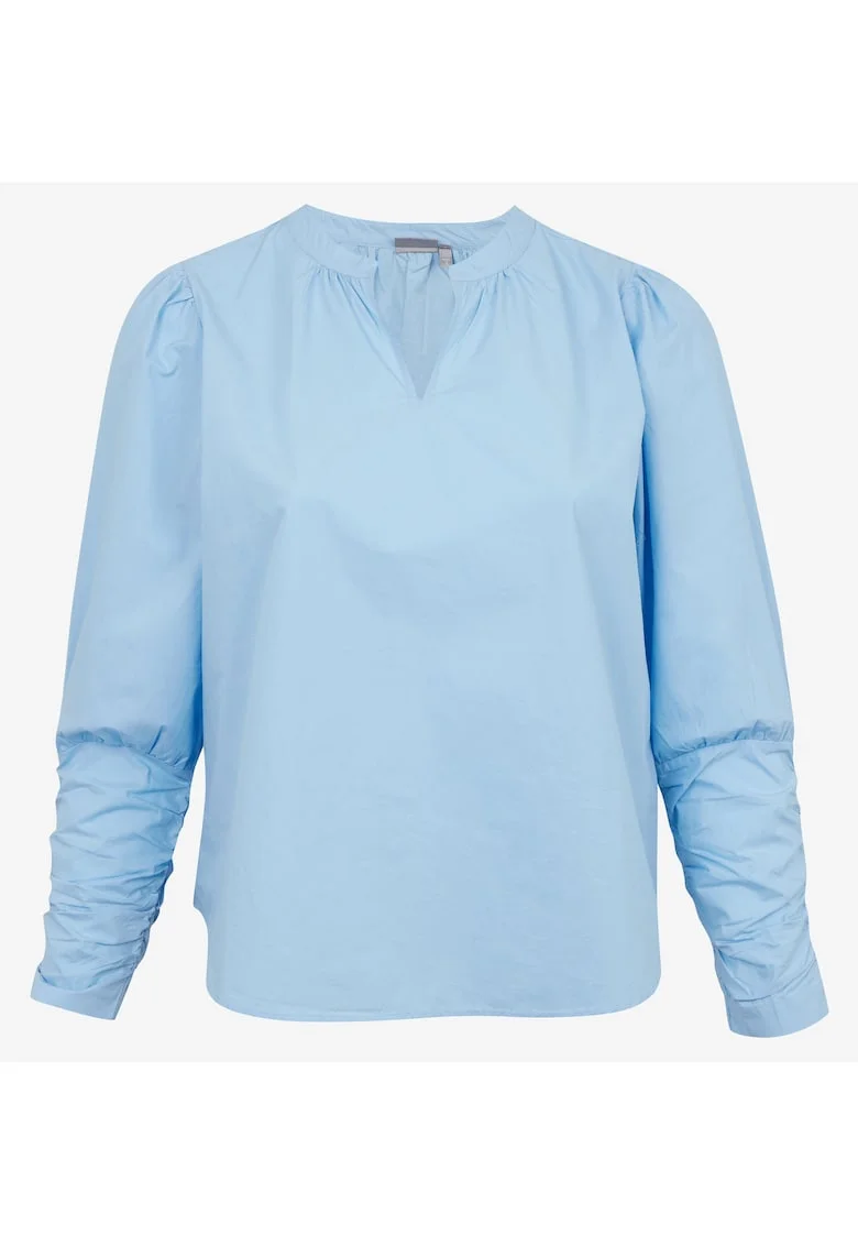 Bluza uni cu decupaj in V