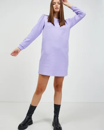 Rochie -hanorac cu maneci lungi