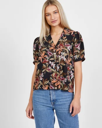 Camasa cu model floral