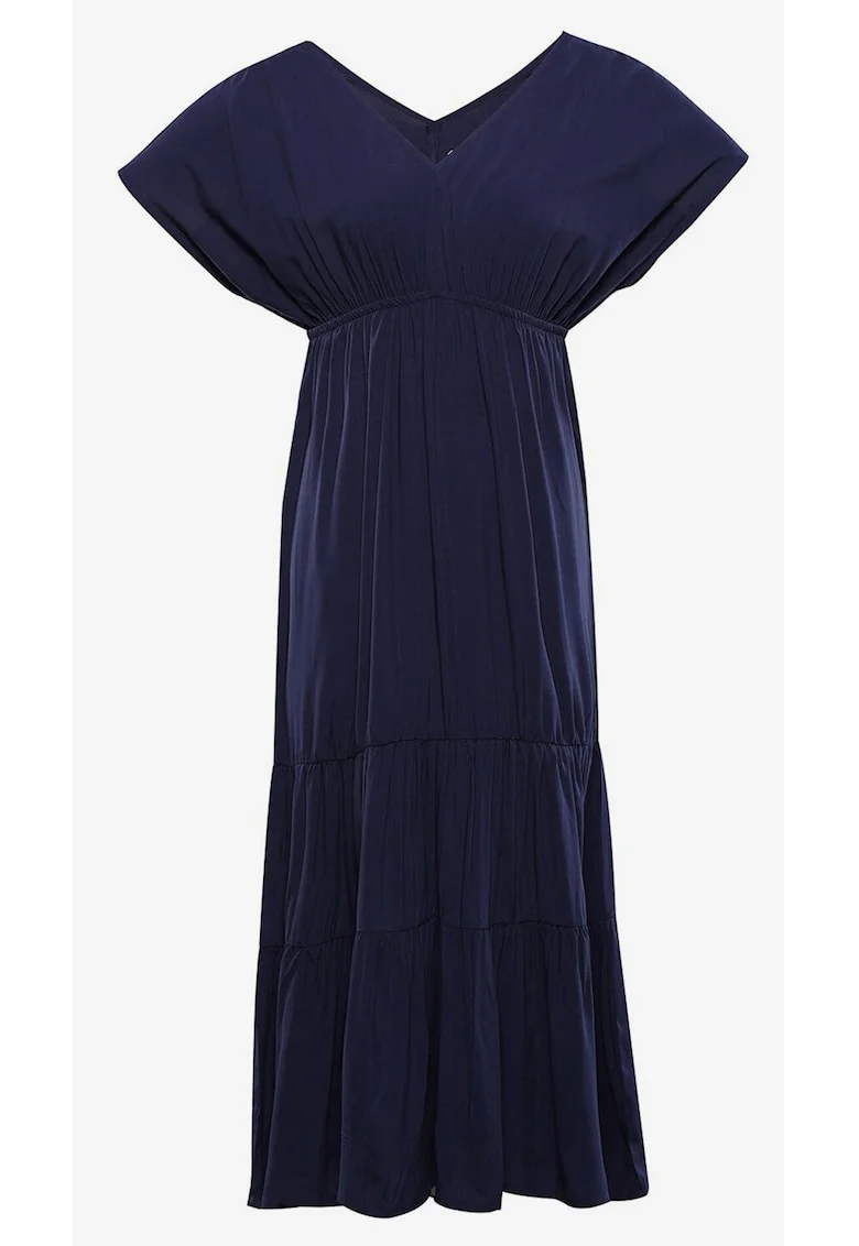 Rochie lunga cu cordon in talie