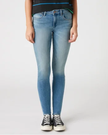 Blugi skinny cu buzunare