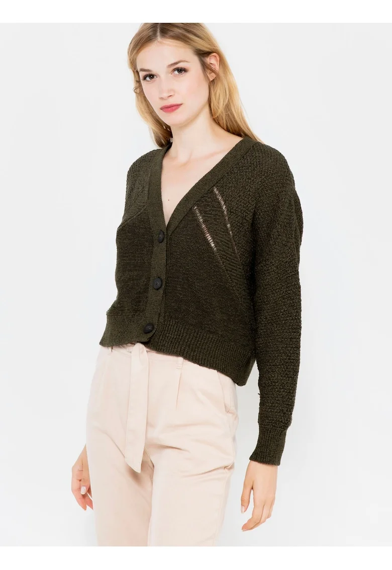 Cardigan cu decolteu in V