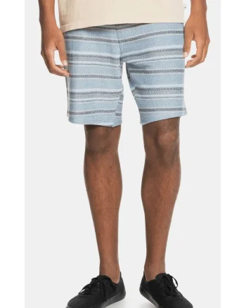 Pantaloni de trening scurti in dungi,