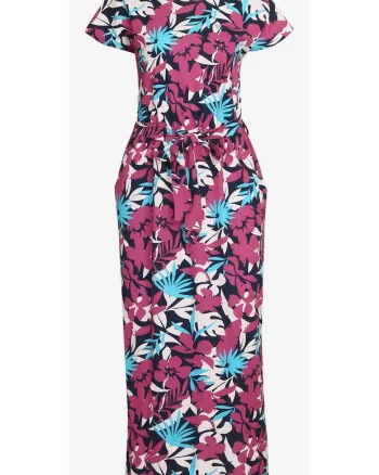 Rochie lunga cu decolteu in V