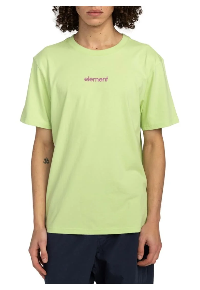 Tricou din bumbac organic cu logo supradimensionat pe spate