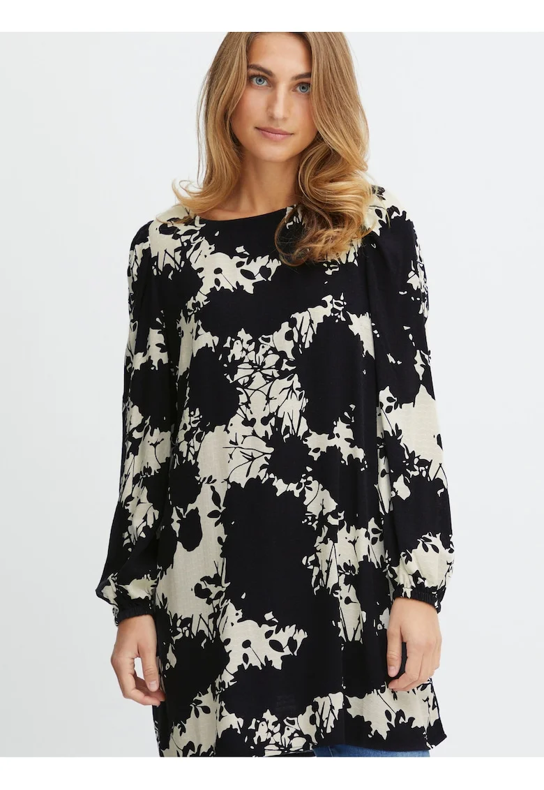 Bluza lunga printata