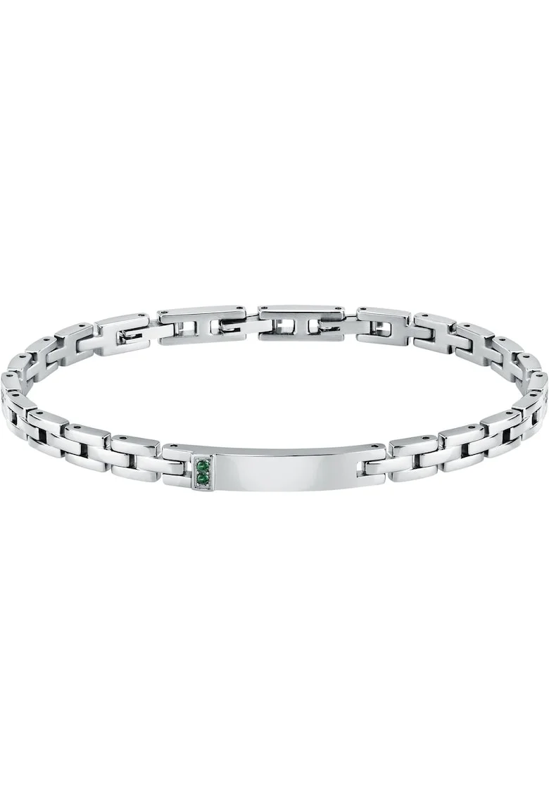 Bratara  Elegant, Verde/Argintiu