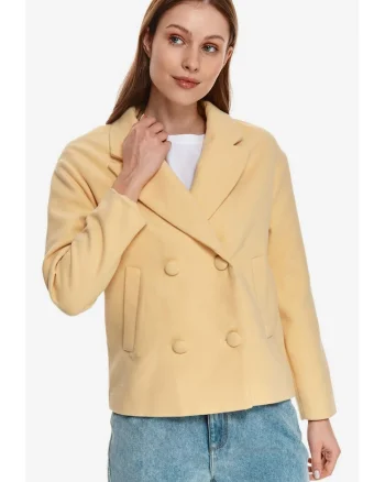 Jacheta cu model uni si maneci lungi