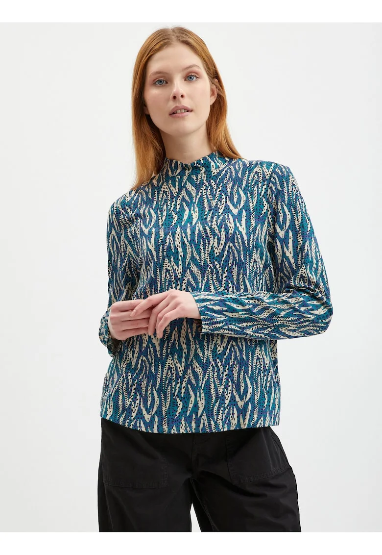 Bluza cu model si cu maneca lunga Mina